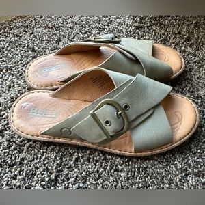 Women’s size 6 Born Sandals. Worn once.